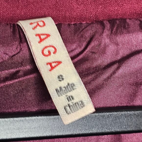 RAGA Faux Suede The Wild West Fringe Shift Dress Size Small Boho Western Cowgirl - Picture 4 of 6